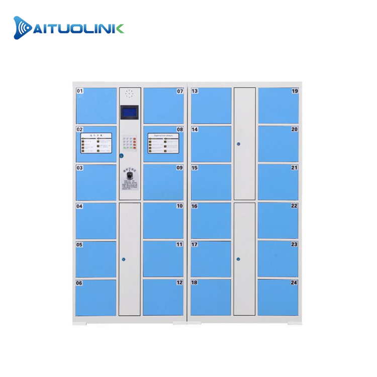 Smart tool locker LCD with touch screen WeChat scanning code locker software customization program development