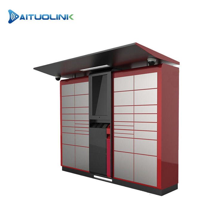 Smart Parcel Delivery Locker AL5006C with Cold Rolled Steel Sheets Material