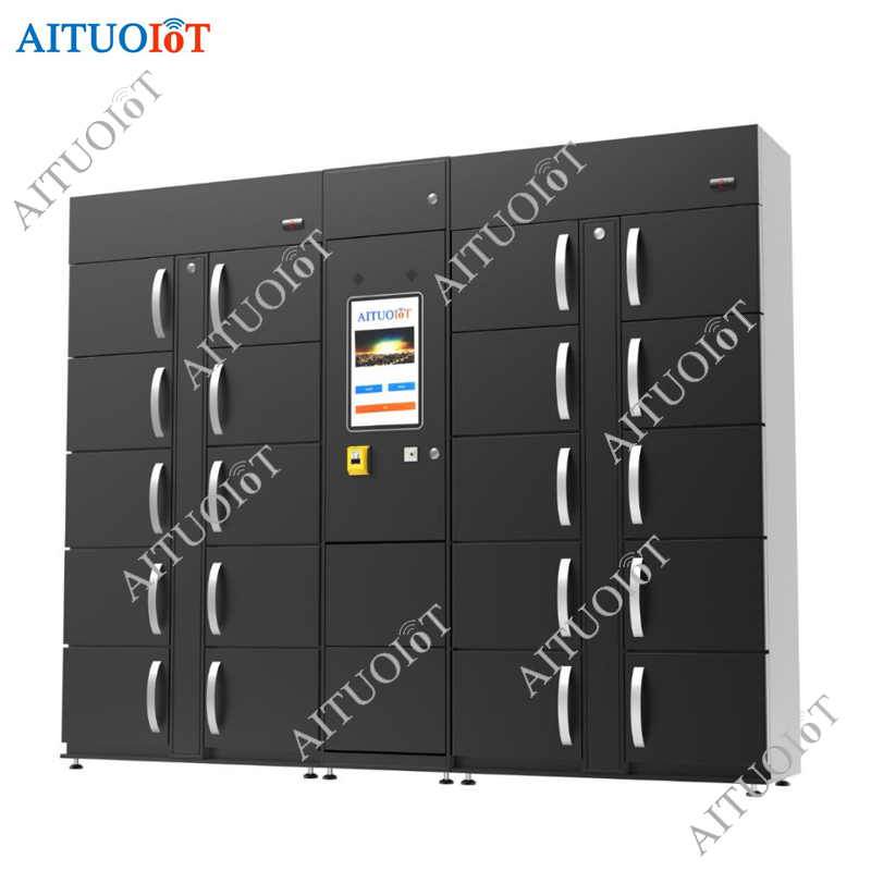 24 Hours Self-service Smart Refrigerated Locker Smart Fresh Food Locker with Cooling Function