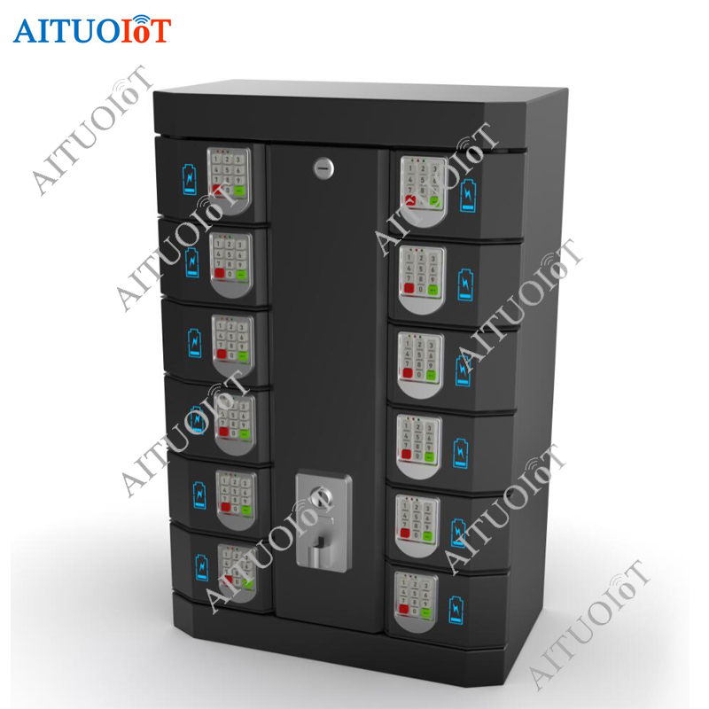 12 Doors Mobile Phone Charging Locker AL5007D12PC