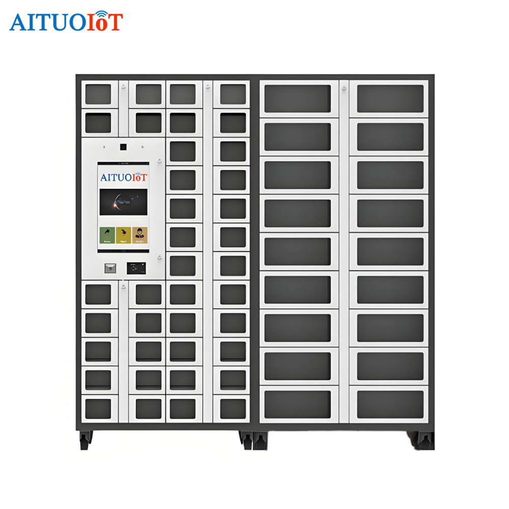 Smart tool locker factory material management 14 doors main locker+48 doors sub-locker